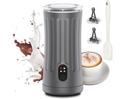 4-in-1 Elektrische Melkopschuimer voor Heet en Koud Melkschuim - Perfect voor Latte, Macchiato, en Cappuccino