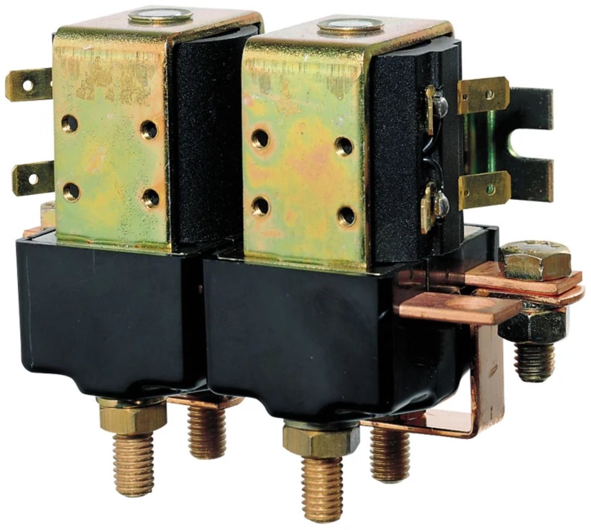 VETUS dubbel Relais 24 Volt 6000W M10 terminals | AFST624D