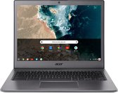 Acer Chromebook 13 CB713-1W-P0RR Grijs 34,3 cm (13.5") 2256 x 1504 Pixels Intel® Pentium® 8 GB LPDDR3-SDRAM 64 GB eMMC Wi-Fi 5 (802.11ac) Chrome OS