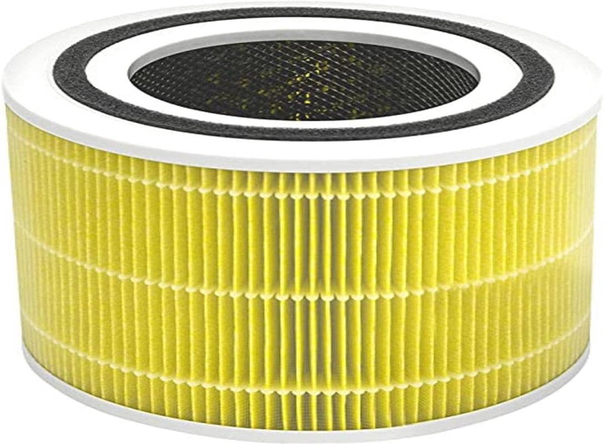 3-in-1 H13 HEPA Vervangingsfilter voor Luchtreiniger - Efficiënt tegen Allergieën en Geuren