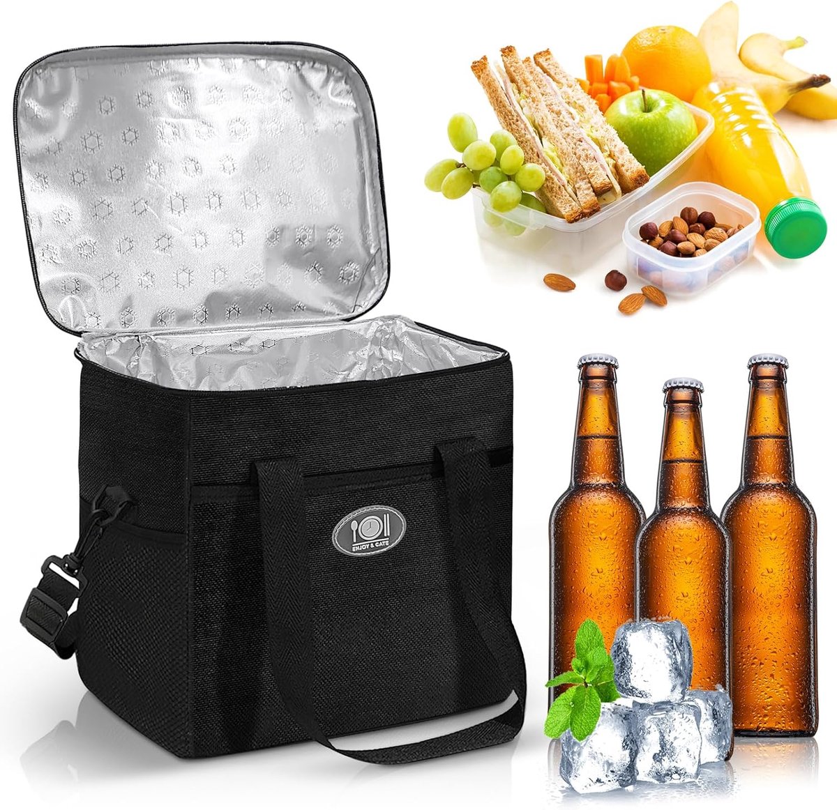 Opvouwbare Koeltas - 16 liter - Draagbare Isolatietas