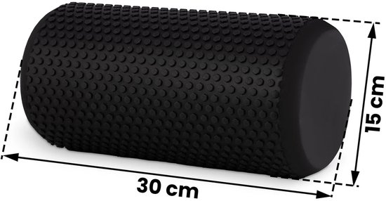 EVA foam roller voor oefeningen NS-963 zwart — afbeelding 3