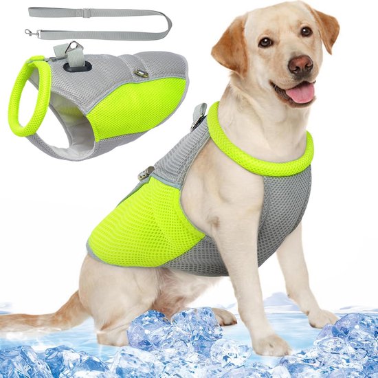Koelvest voor honden, coole jas, zelfgelkoelende jas voor honden
