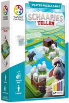 SmartGames - Schaapjes Tellen - compact reisspel - 60 puzzelopdrachten - NIEUW 2025