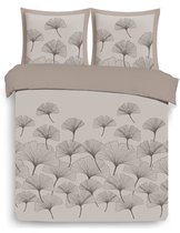 Vision - Ginko - Omkeerbaar Dekbedovertrek 260x240cm met 2 bijhorende slopen - 100% katoen