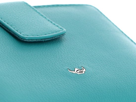 Golden Head Cuir Porte-monnaie Madrid RFID Protect Billfold Coin Wallet Turquoise