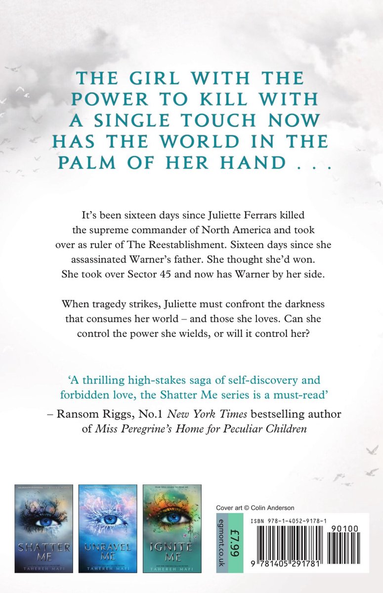Shatter Me - Restore Me – Paperback - Afbeelding 2