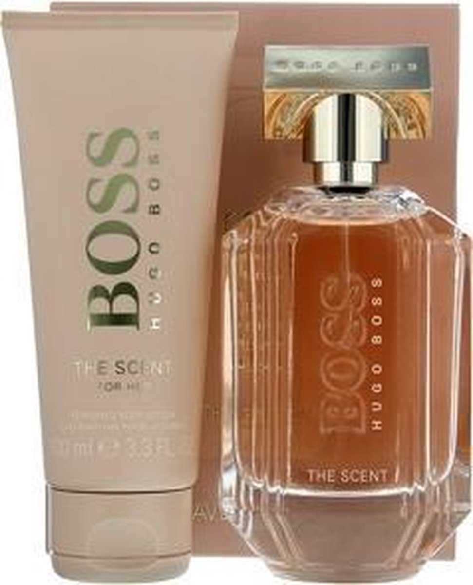 Hugo Boss The Scent For Her geschenkset 100ml eau de parfum + 100ml bodylotion