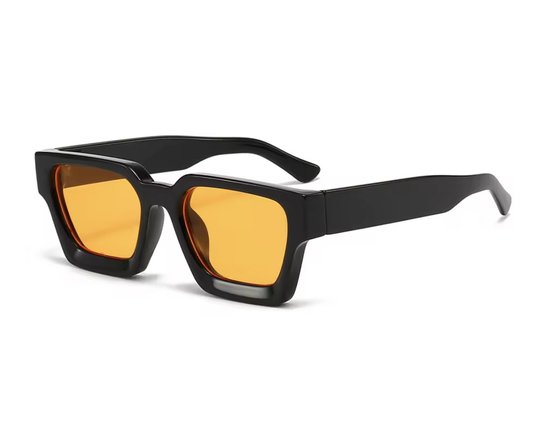 Zwarte Zonnebril - Oranje Glazen - Koningsdag Bril - Nederlands Elftal - WK 2026