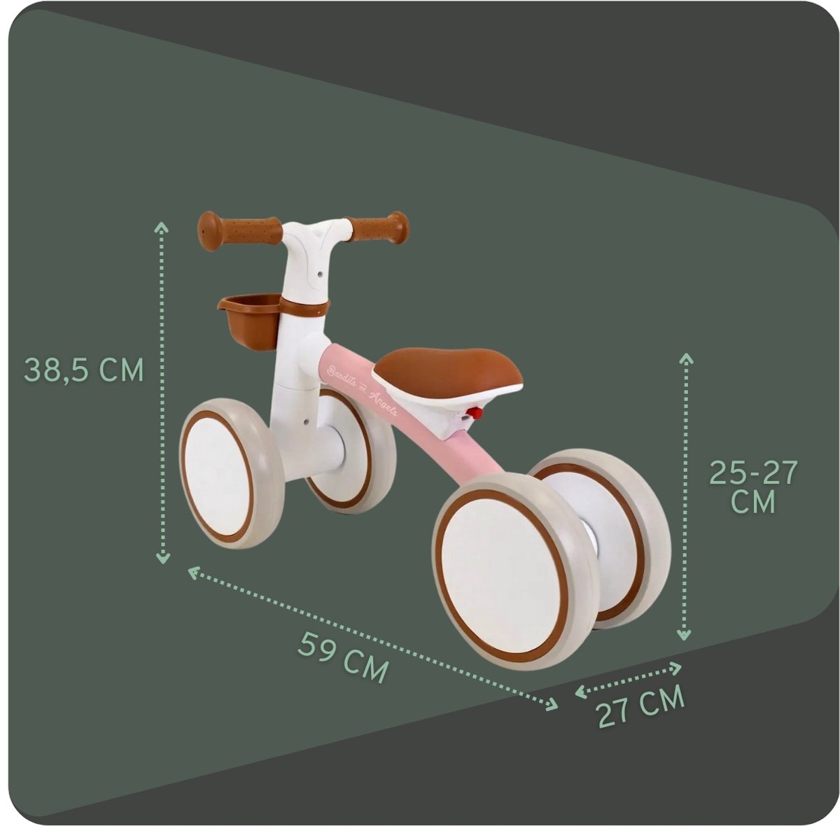 Bandits First Rider Loopfiets - Verstelbaar Vanaf 1 Jaar thumbnail 2
