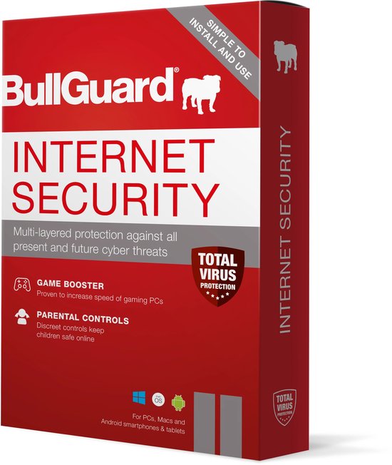 Bullguard Internet Security - 3 Apparaten - 1 Jaar | bol