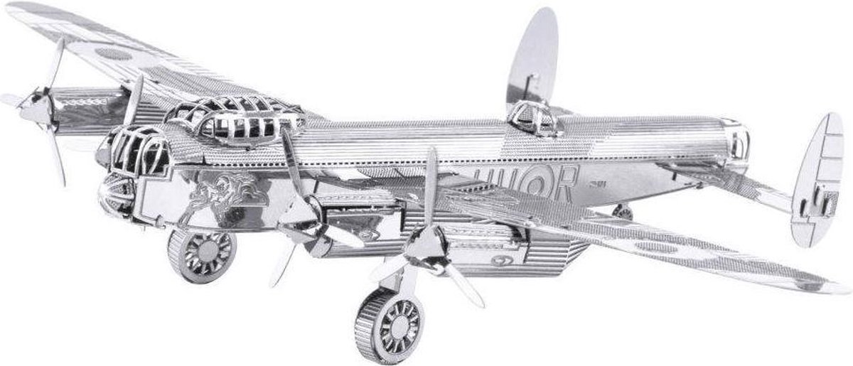 Metal Earth Modelbouw 3D Lancaster bommenvliegtuig - Metaal — afbeelding 6
