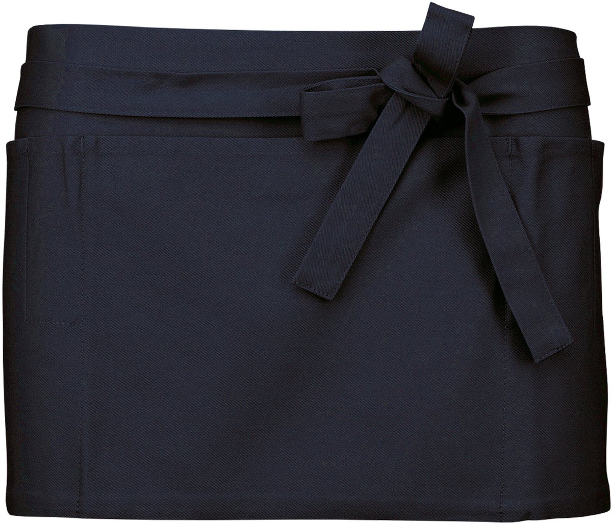 Schort/Tuniek/Werkblouse Unisex One Size Kariban Navy 100% Katoen