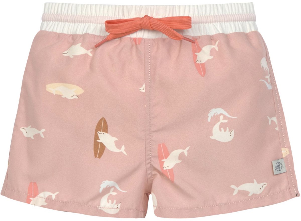 Lässig Zwembroek - Dolfijnen - Peach - Roze