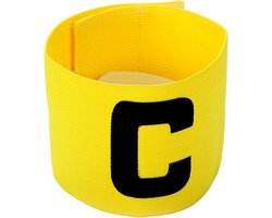 Aanvoerdersband | captain band | bovenarm | voetbal | geel