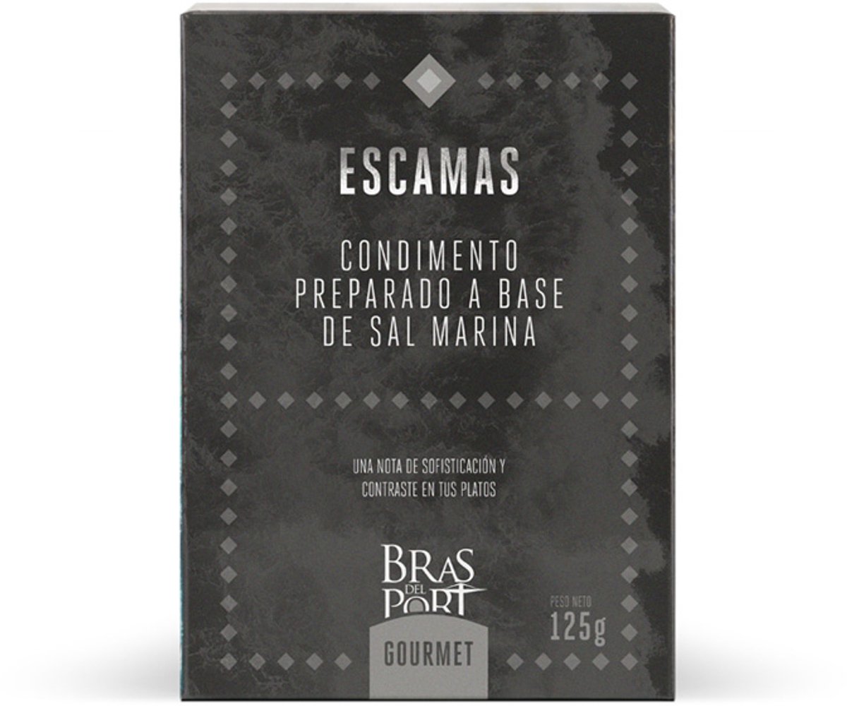 Polasal Zwart Zeezout Vlokken – Gourmet Zout uit Spanje – Mediterraans – 125 g