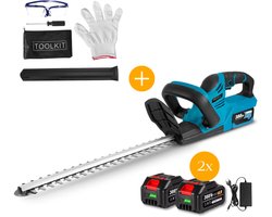 Instava Accu Heggenschaar 51 cm – Incl. 2x 4.0Ah Accu & Lader – Makita LXT 18V Compatibel – Lichtgewicht