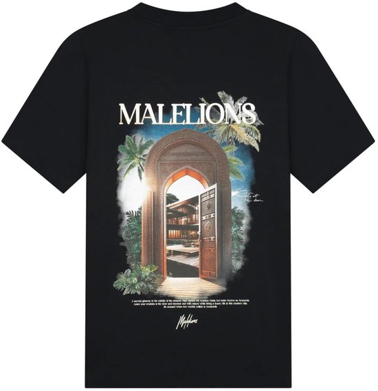 Malelions - Shirt Zwart Malelions Amazon T-shirt T-shirts Zwart Mm2-ss25-39