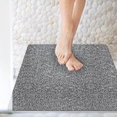 Antislip badmat 80 x 80 cm, extra lange douchematten voor