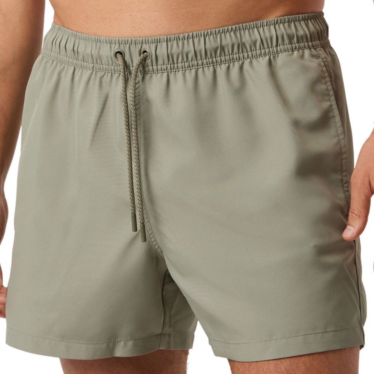 Björn Borg Solid Zwembroek Heren - Zwemshort Mannen - Korter Model - Gerecycled Polyester - Groen — afbeelding 4