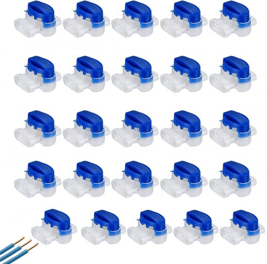 25x Waterdichte Gel Kabelconnector 314 voor Robotmaaier Begrenzingsdraad Draadverbinder Outdoor