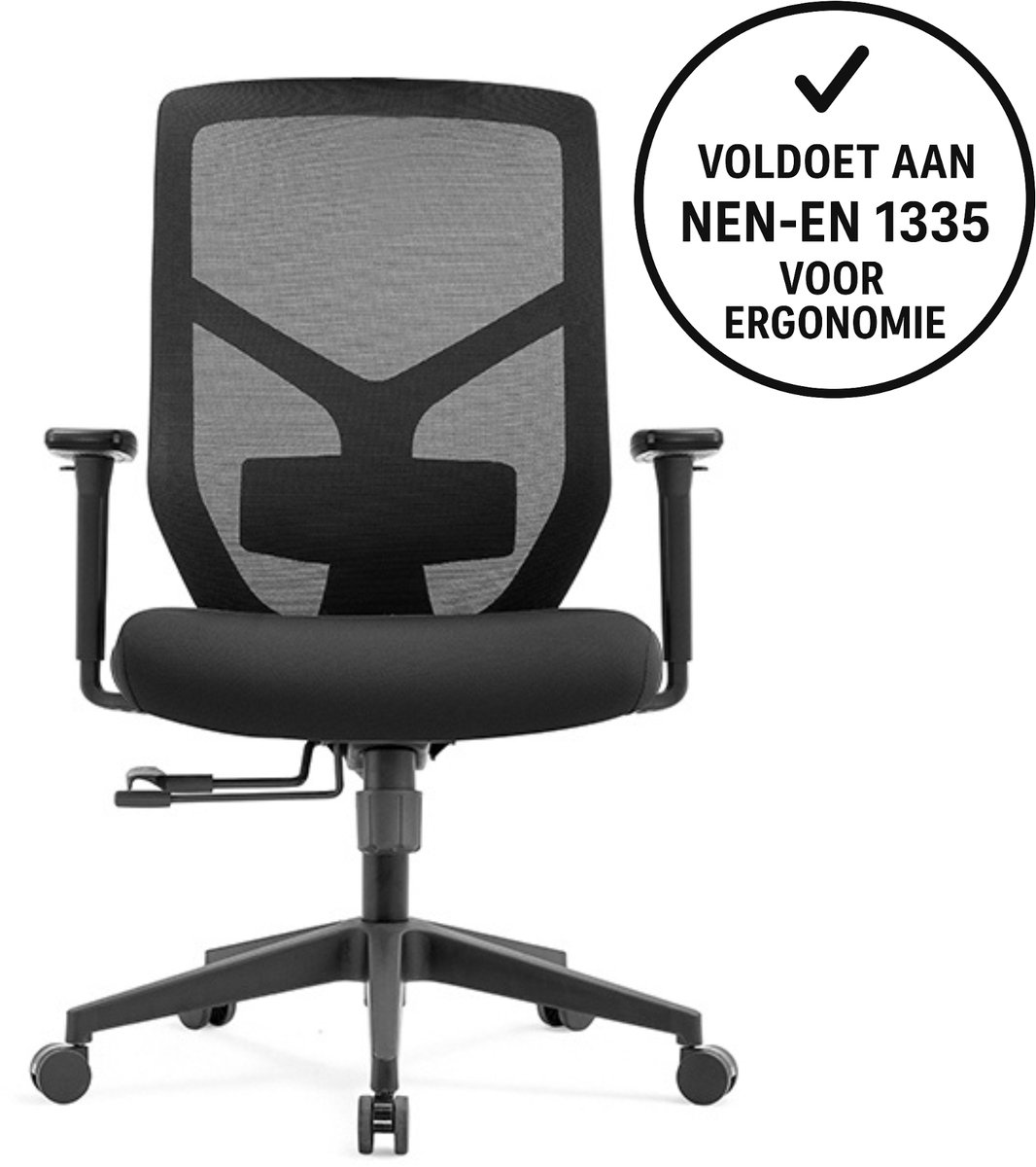 Ergonomische Bureaustoel - Bureaustoelen voor Volwassenen - Kantoorstoel - Volledig Verstelbaar - NEN1335 gecertificeerd - Office Chair - Bureau stoel - Spherite®