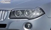 RDX Racedesign Koplampspoilers BMW X3 E83 2004-2010 (ABS)