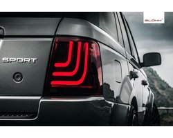 Glohh GL-3 Dynamic LED Achterlichte passend voor Range Rover Sport L320 2005-2009 & 2010-2013 - Smoke