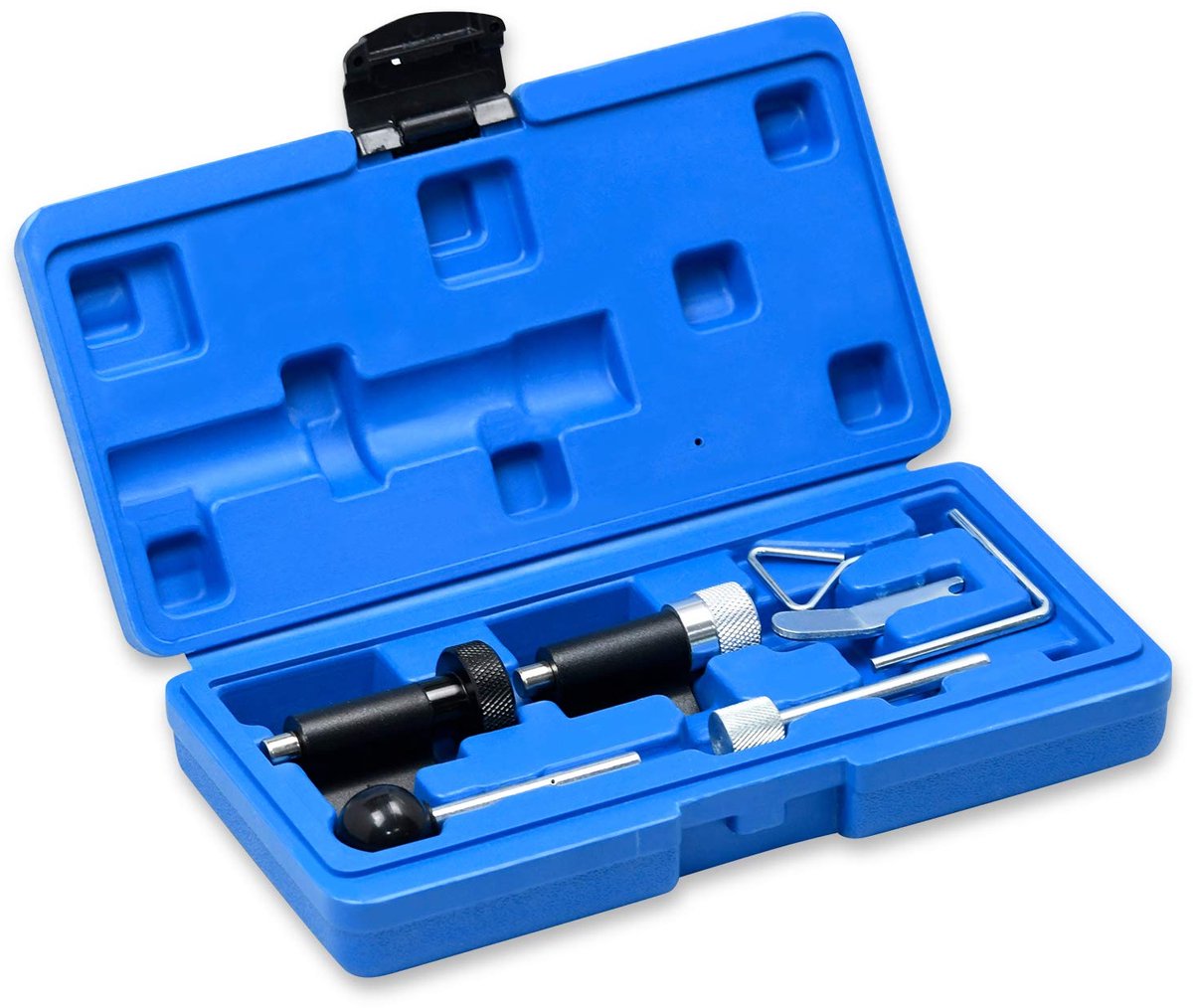 Aufun Motor distributieriem vervangen gereedschapset - 7 delige nokkenasvergrendeling - krukas - pomp-nozzle - voor 1.2 1.4 1.9 2.0 L diesel common rail - voor VW, Ford, Seat, Skoda, VAG TDI