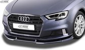 RDX Racedesign Voorspoiler Vario-X passend voor Audi A3 8V Sportback/Sedan/Cabrio Facelift 2016- (PU)
