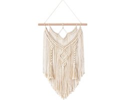 Boho Macramé Wandkleed voor Decoratie - Geweven Wandtapijt in Chic Huisstijl