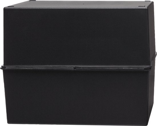 Efalock Index Card Box Zwart van Efalock — afbeelding 2