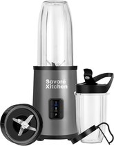 Savoré Kitchen Blender Pro+ NutriPower - Blender to Go - Smoothie Maker - 2 Bekers
