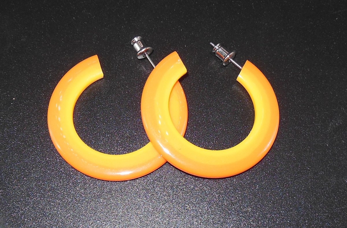Oorbellen oranje