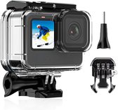 Boîtier étanche GoPro Hero 13/12/11/10/9 - Caisson Transparent Jusqu'à 60 Mètres - Parfait Pour Plongée, Surf & Sports Nautiques