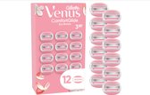 Bol.com Gillette Venus Comfortglide Spa Breeze Scheermesjes voor Vrouwen - 12 navulmesjes aanbieding