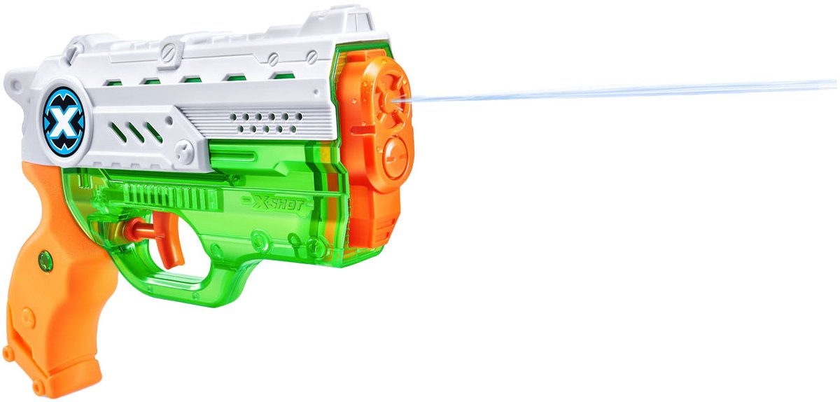 Zuru waterpistool X-Shot Fast Fill Nano Blaster 100 ml oranje. — afbeelding 10