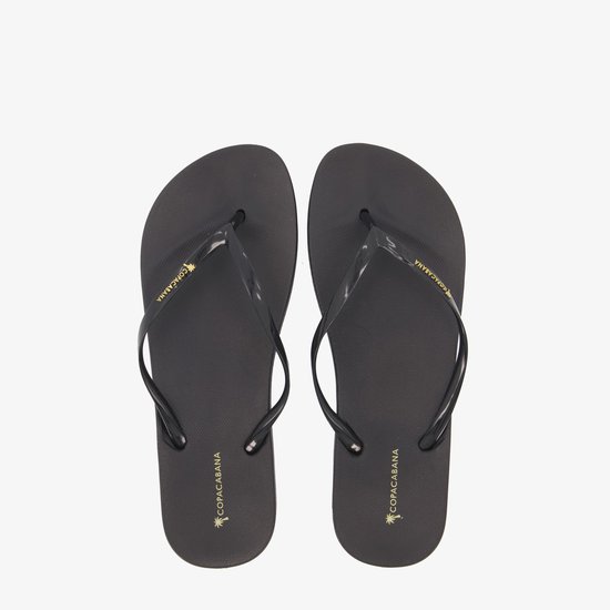 Tongs femme vegan Copacabana - Zwart - Taille 38
