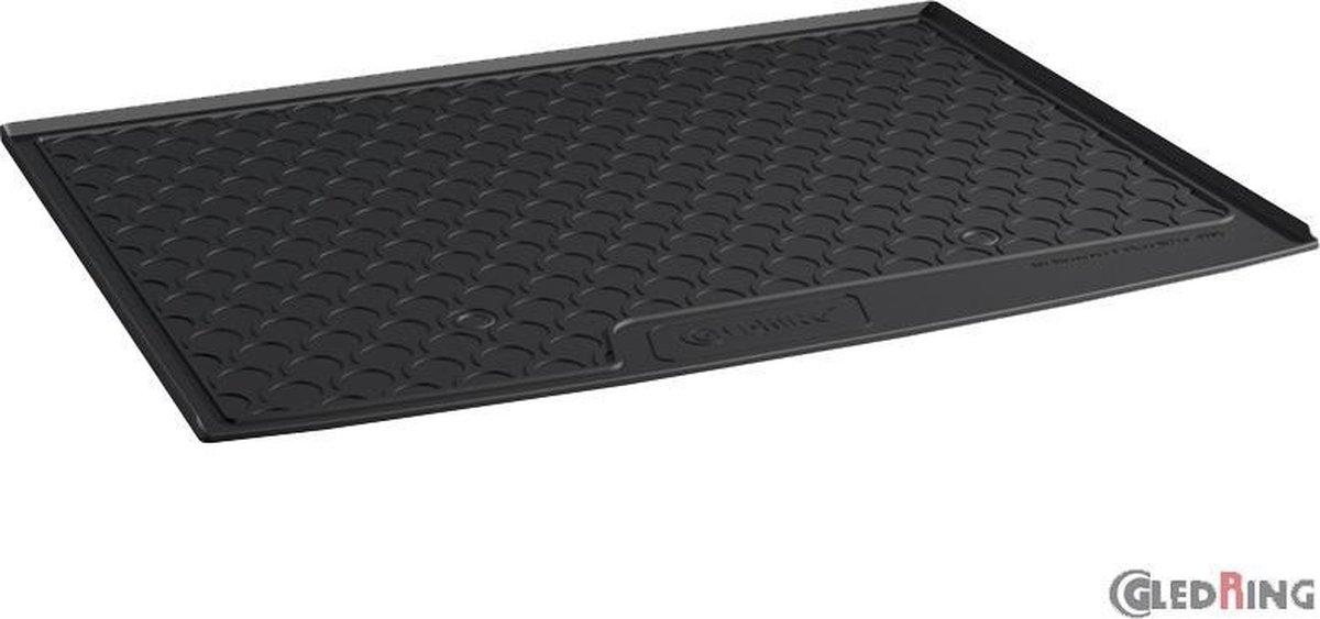 Gledring Rubbasol (Rubber) Kofferbakmat passend voor Mercedes B-Klasse W246 2011-2019 (Hoge laadvloer)