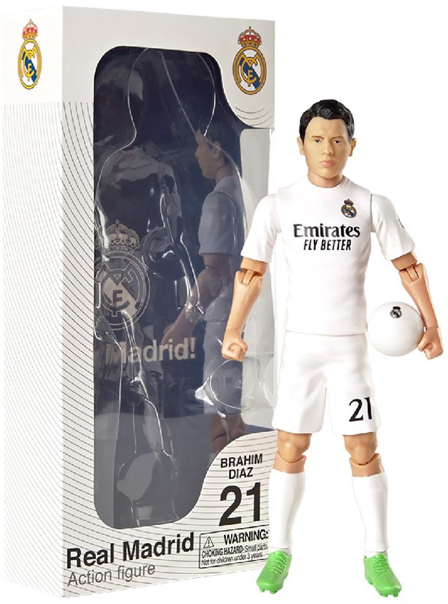 Socker Real Madrid Brahim Diaz 20cm.