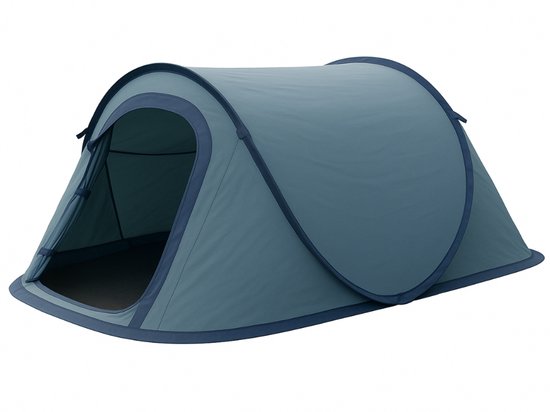 HIXA Pop-Up Tent - 1 Persoons - Blauw - 220x120x95cm - Kamperen