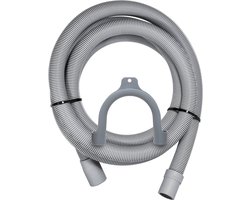 Dparts afvoerslang 2,5m - 19x22mm - voor wasmachine en vaatwasser - inclusief bocht - universeel afvoer waterslang - 250cm - 2,5 meter