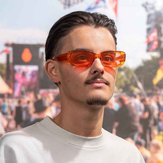 Festival bril - Techno - Rave glasses - Koningsdag - Heren - Bol