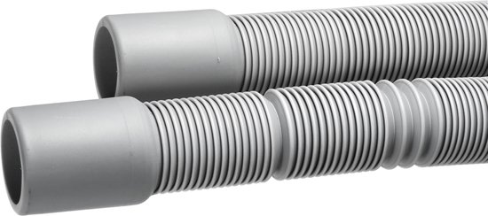 Tuyau De Vidange 10mm Pour Sèche-linge Midea, Haier, Siemens - Kit Extension 0.5m En PE+PT - Adaptateur Inclus - 2
