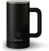 Brabantia Elektrische Melkopschuimer - 4-in-1 - 300 ml - Warm en Koud Opschuimen - Zwart - BBEK1048