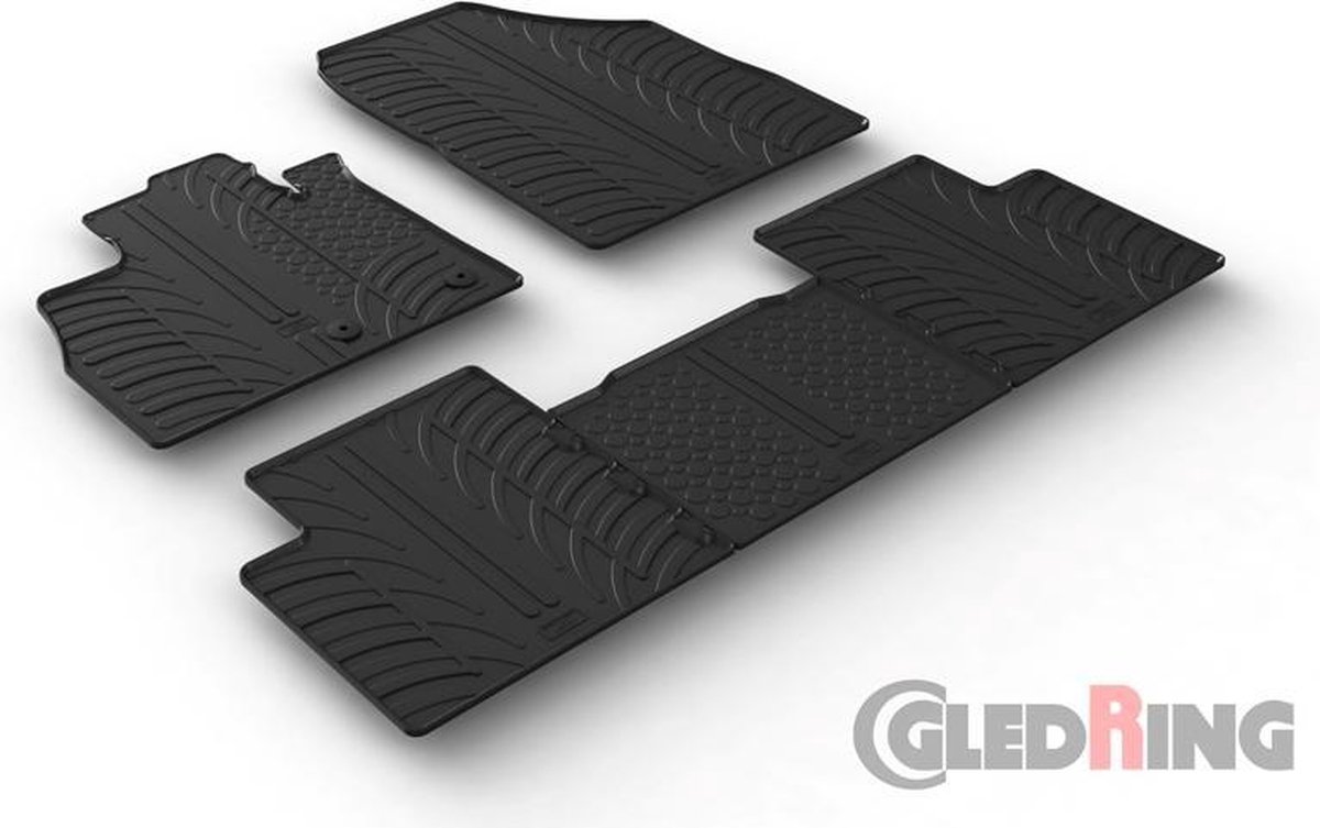 Gledring Rubbermatten passend voor Renault Scenic IV 11/2016- (T profiel 5-delig)
