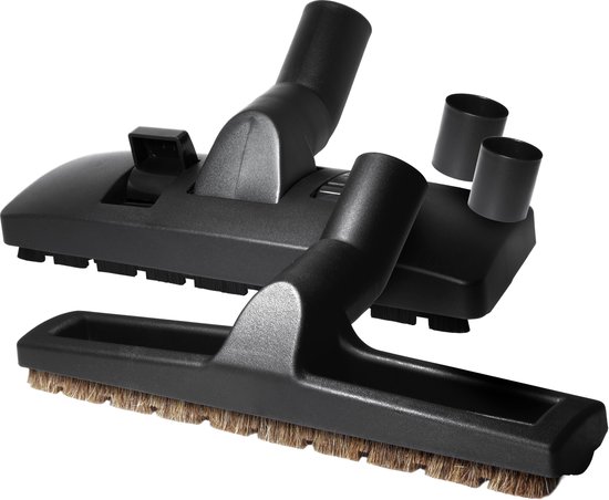 Dparts combi zuigmond én parketborstel - 32mm + 35mm - Universeel stofzuigermond geschikt voor Bosch, Siemens, Philips, Nilfisk, AEG, Bestron, Inventum, Henry, Numatic stofzuiger - Stofzuigervoet, stofzuigerborstel, Parketzuigmond, stofzuigermondstuk