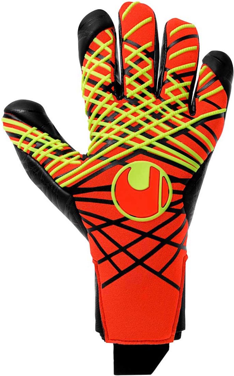 Uhlsport Fire Edition Ultragrip HN Keepershandschoenen - Maat 7.5