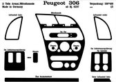 Richter Prewoodec Interieurset Peugeot 306 5/1997- 11-delig - Aluminium