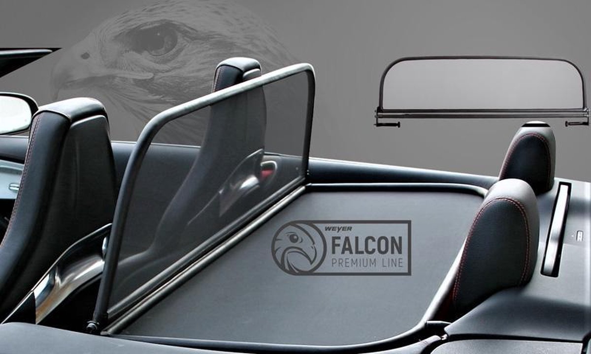 Pasklaar Weyer Falcon Premium Windschot passend voor Mercedes C-Klasse Cabrio (A205) 2016-